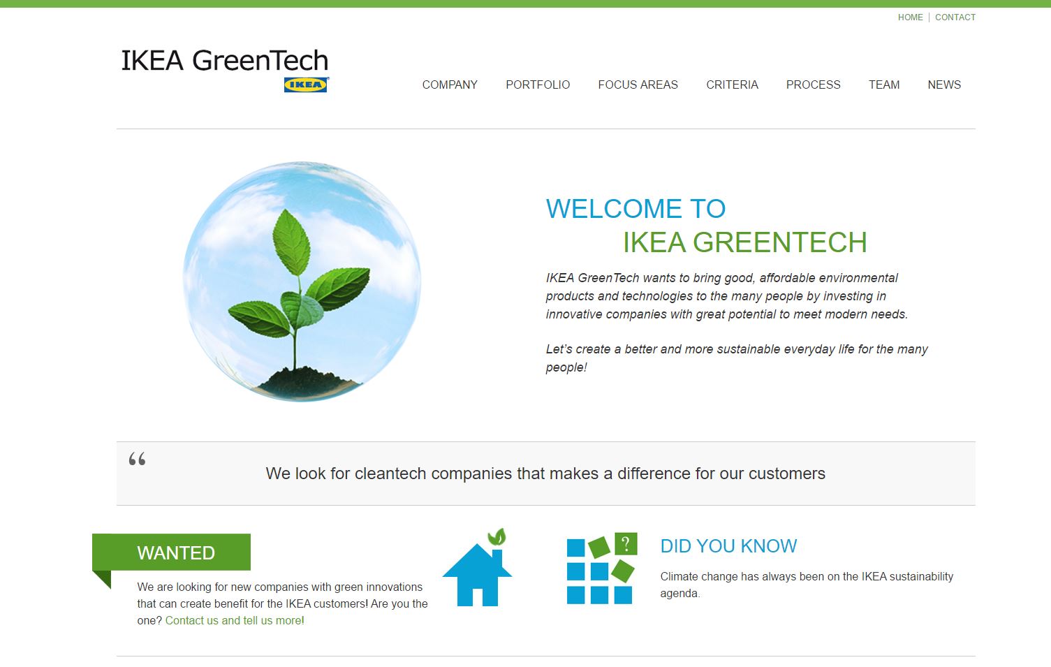 IKEA GreenTech AB Area Digital  Design Agency Bangkok